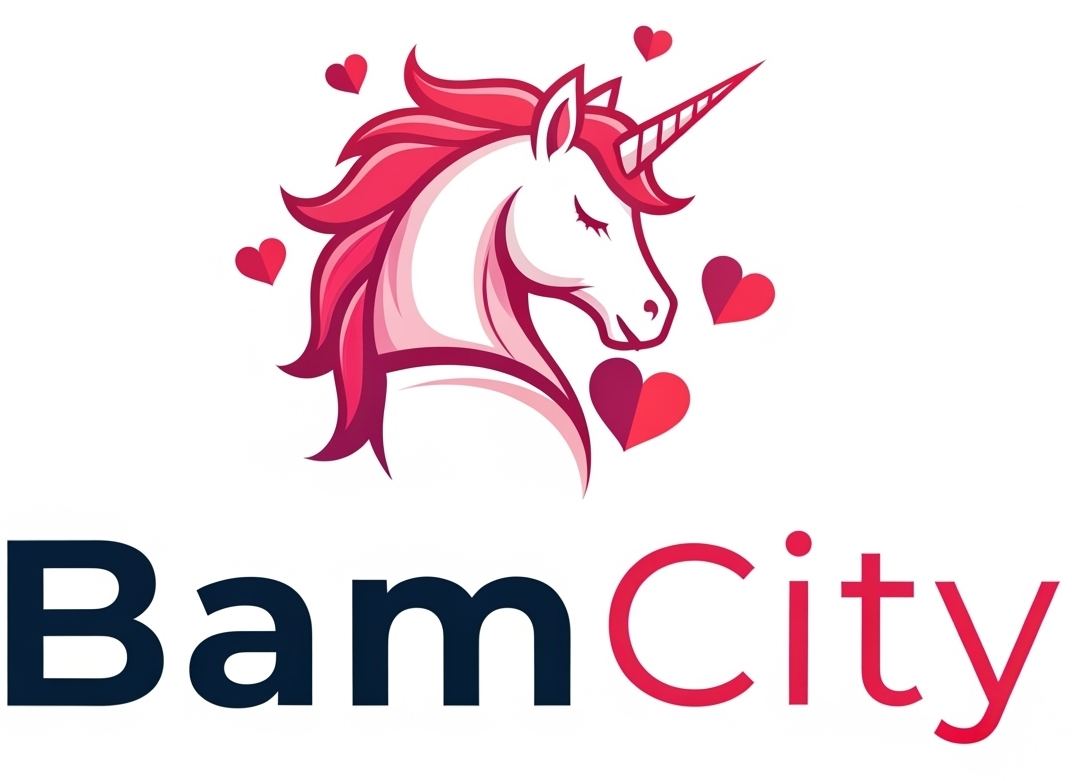 BamCity Logo mit Einhorn