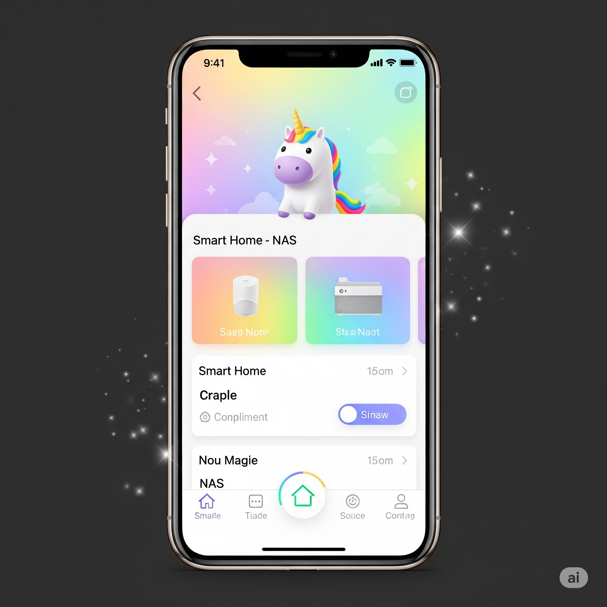 Intuitive App Bedienung