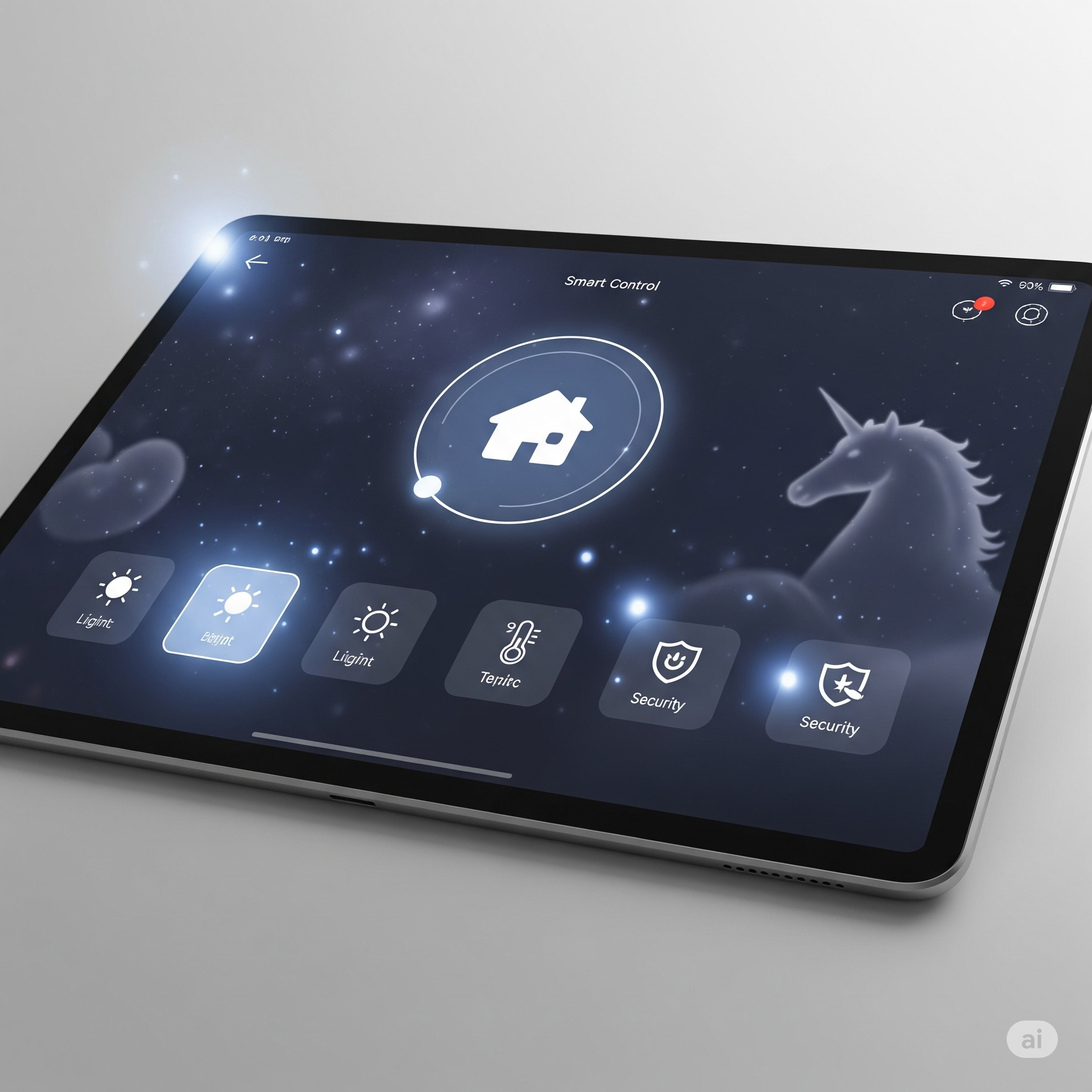 Moderne Smart Home Steuerung